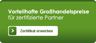 Vorteilhafte Großhandelspreise Für zertifizierte Partner