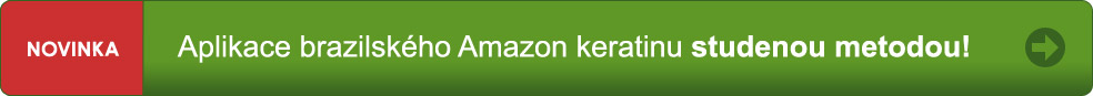 Aplikace brazilského Amazon keratinu studenou metodou - novinka